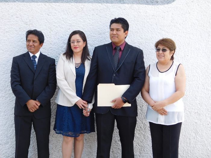 con mis suegros