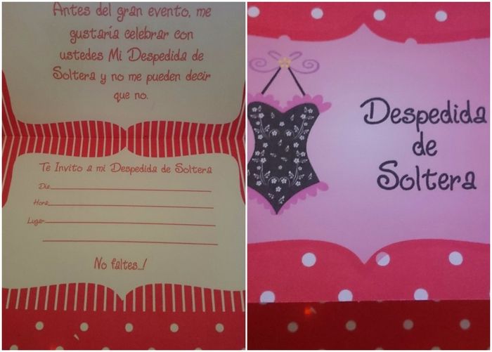 las invitaciones