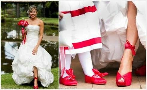 Boda en rojo "los zapatos" - 2