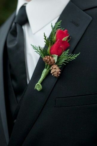 Boda en rojo "el boutonnier" - 7