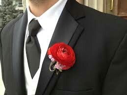 Boda en rojo "el boutonnier" - 10