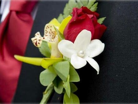 Boda en rojo "el boutonnier" - 11