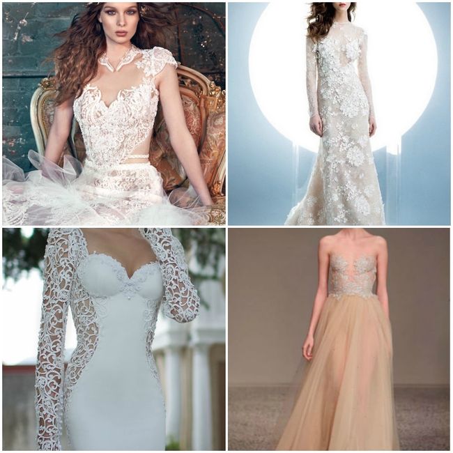 Vestidos con transparencia 2