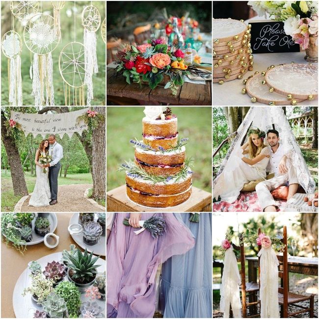 Boda BOHO