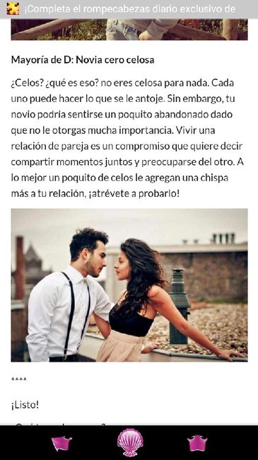 "soy novia celosa nivel cero" - 1