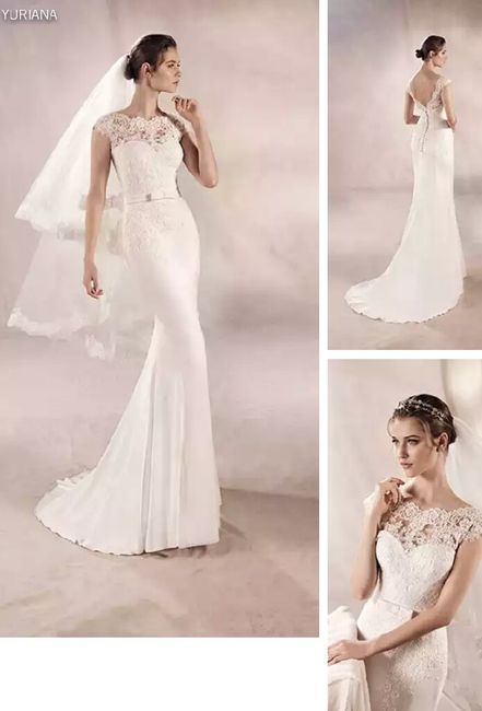 Colección 2017  white one barcelona. sirena & sheath - 1