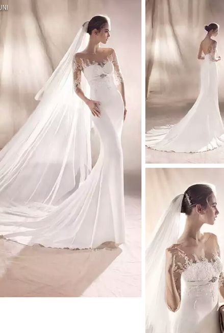 Colección 2017  white one barcelona. sirena & sheath - 11