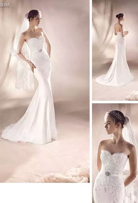 Colección 2017  white one barcelona. sirena & sheath - 12