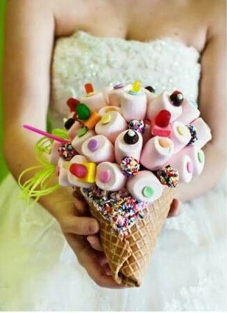 Ramo de novia,  comestible - 2