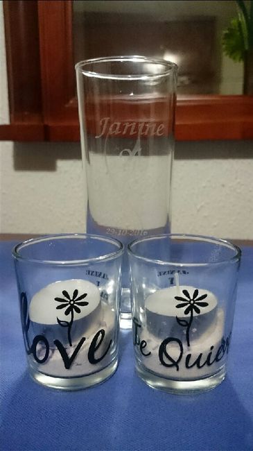 Jan casada,  detallitos de la boda - 3