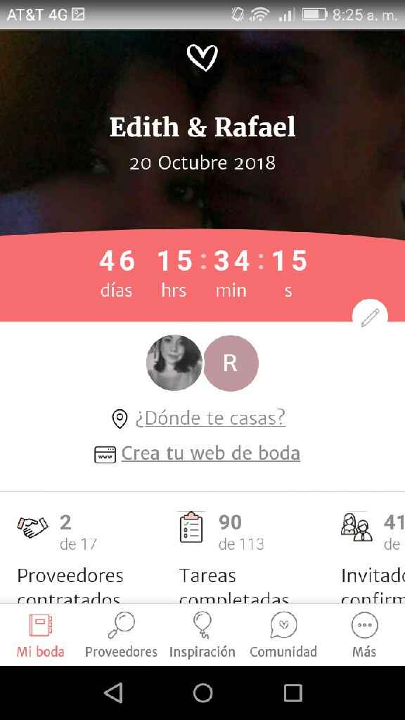Una semana menos para la BODA 📆 ¡Comparte tu contador! - 1