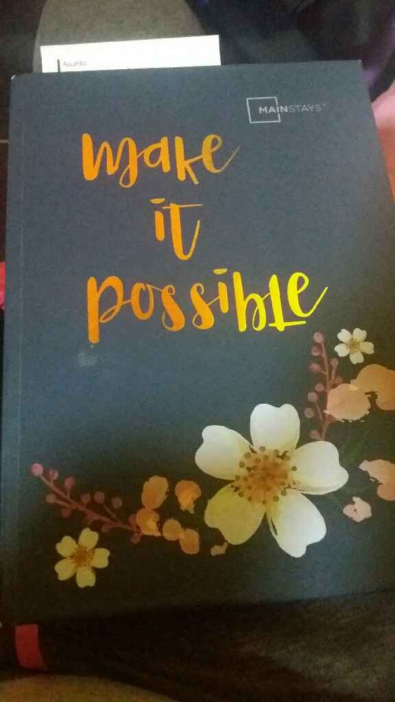 La inseparable agenda o libreta - 1