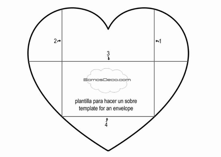 sobres corazon