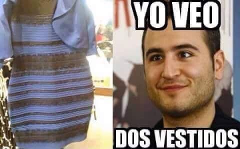 Un poco de desestres... ¿de que color es el vestido? - 1