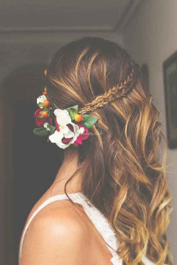 Tocados con flores 🌺 - 6