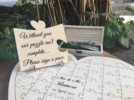  Ideas originales para usar como libro de firmas ❤️ - 11