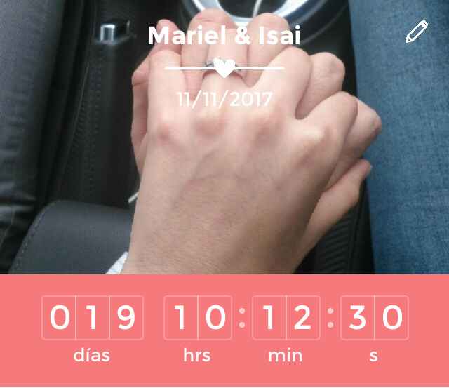  Que fecha será el gran día, tu boda? - 1
