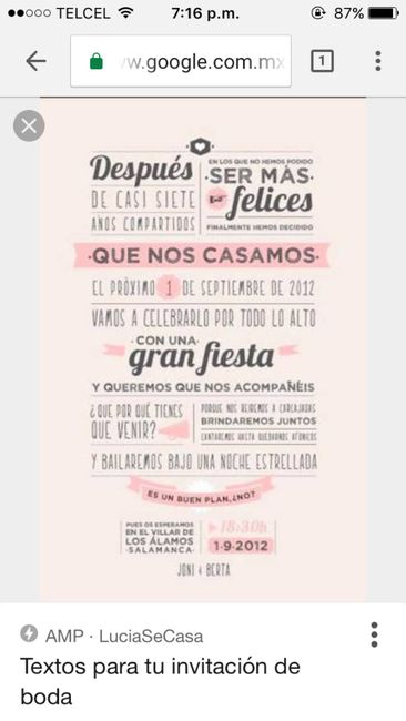 Invitaciones - 1
