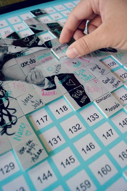  Ideas originales para usar como libro de firmas ❤️ - 35