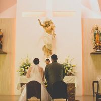 en la iglesia