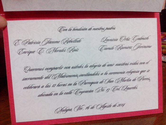 Las invitaciones :) - 2