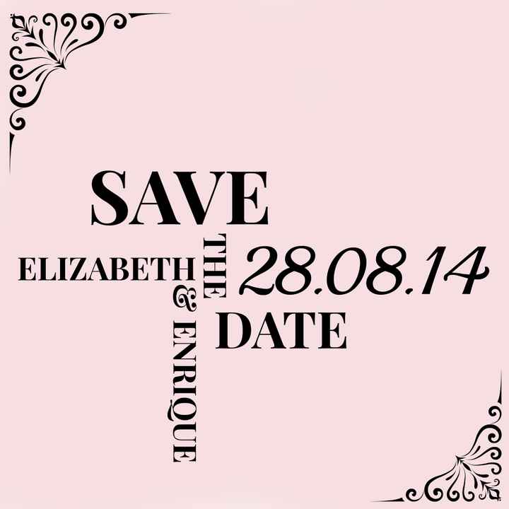 Save the date (: