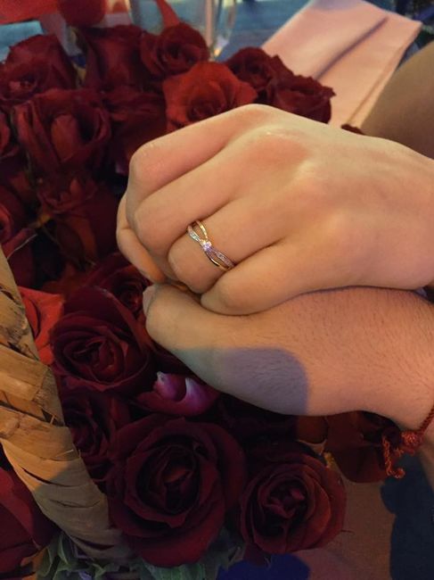 Aqui está mi hermoso anillo!! Me encantó!!