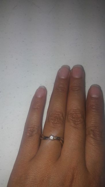 Mi anillo de compromiso 💍💜 - 1