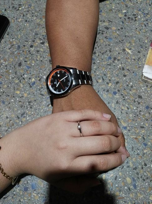 Anillo y Reloj de compromiso