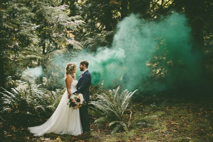  Bengalas de humo Verde 💚 para increíbles fotos - 2