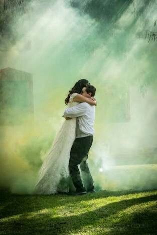  Bengalas de humo Verde 💚 para increíbles fotos - 7