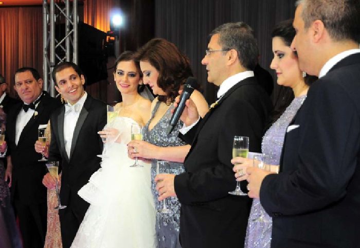 Pronunciar unas palabras