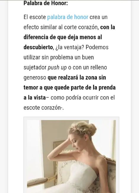 tengo poco busto para mi vestido ideal - 3