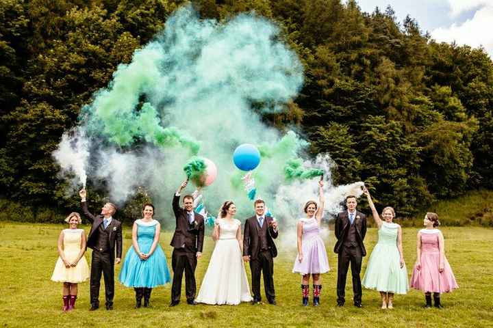  Bengalas de humo Verde 💚 para increíbles fotos - 4