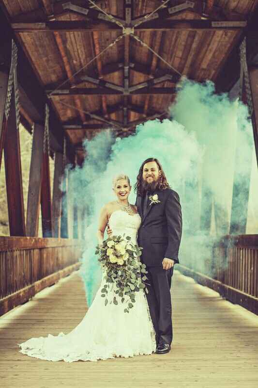  Bengalas de humo Verde 💚 para increíbles fotos - 6