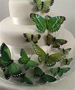  Mariposas verdes para la boda 💚 - 5