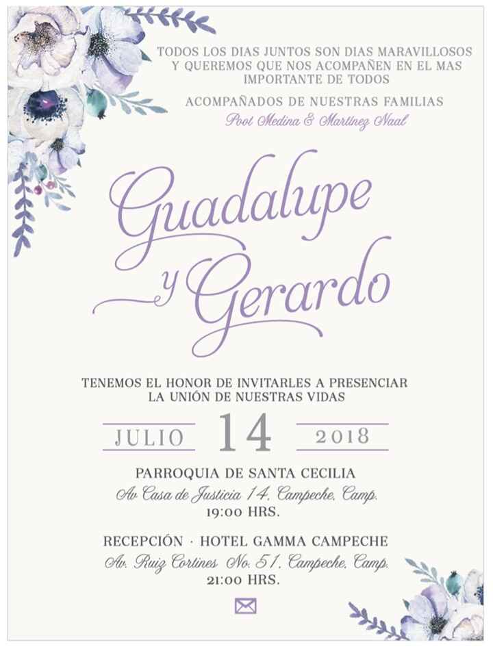 Crítica para mis invitaciones - 1
