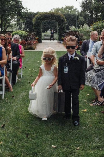 Ideas originales para pajes en la ceremonia ✨️💐💒 7