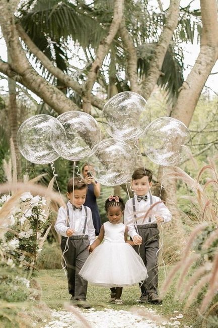 Ideas originales para pajes en la ceremonia ✨️💐💒 13