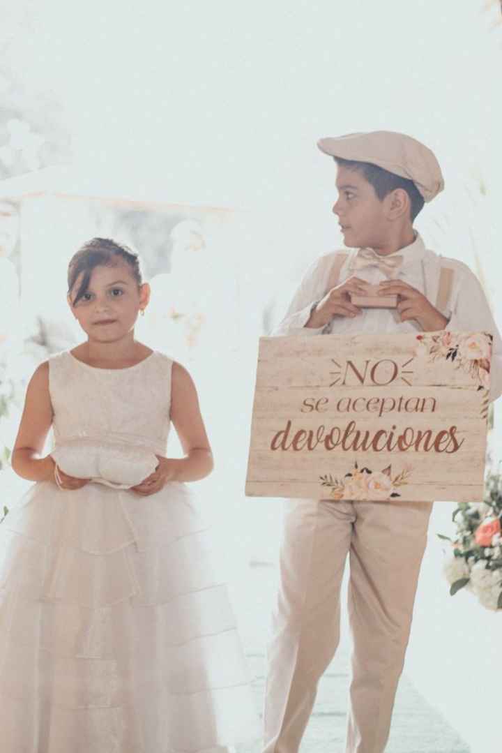 Ideas originales para pajes en la ceremonia ✨️💐💒 - 1