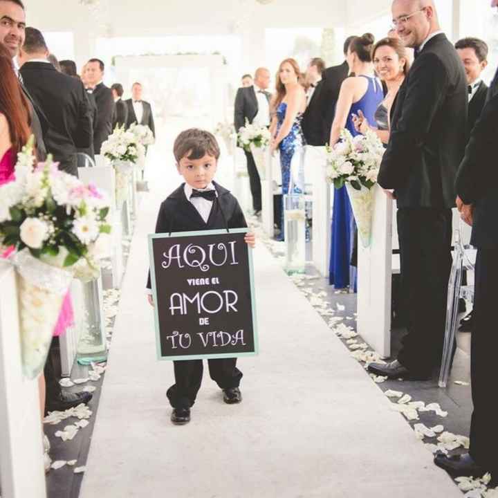 Ideas originales para pajes en la ceremonia ✨️💐💒 - 5