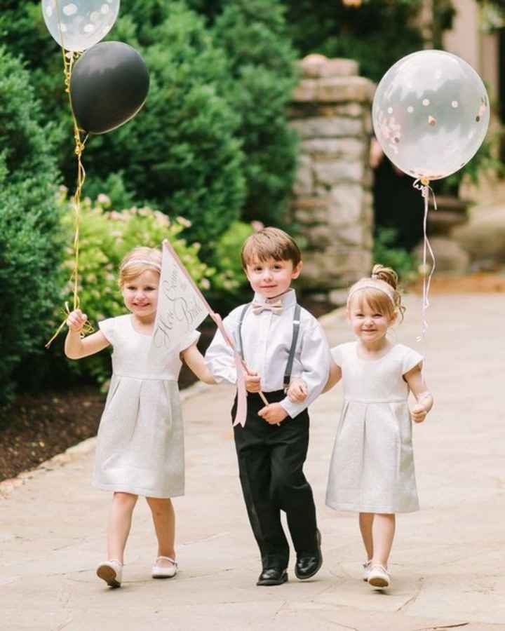 Ideas originales para pajes en la ceremonia ✨️💐💒 - 12