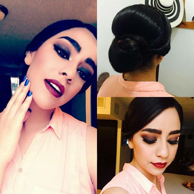 Make up💅🏼 peinado by erika molina - 7