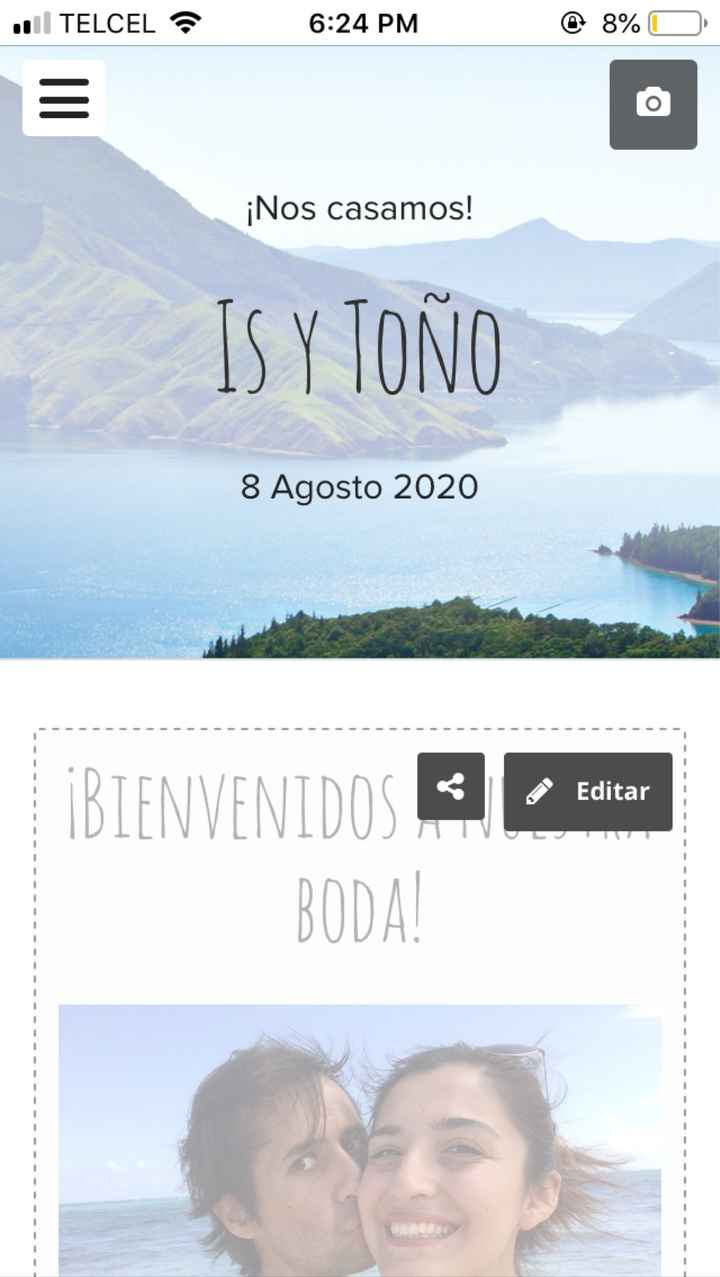 Descubre la Web de boda - 1