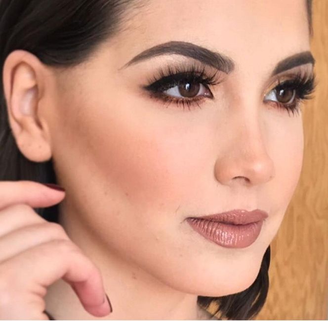 Maquillaje para el gran día con Pestañas de Mink 4