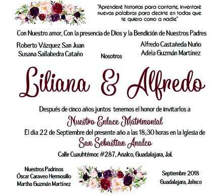  Diseño final de Invitaciones♡ - 1