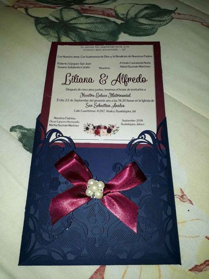  Ya imprimí mis invitaciones♡ - 2