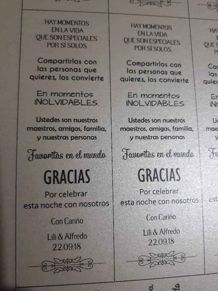  Ya imprimí mis invitaciones♡ - 5