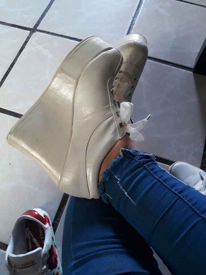 Caí en las redes de los tenis de novia 🙈🙊 - 2