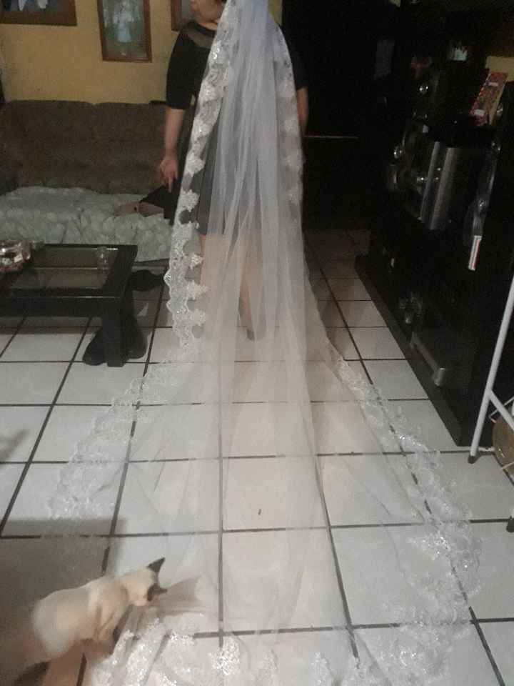 Llegó mi velo de Aliexpress♡ - 2